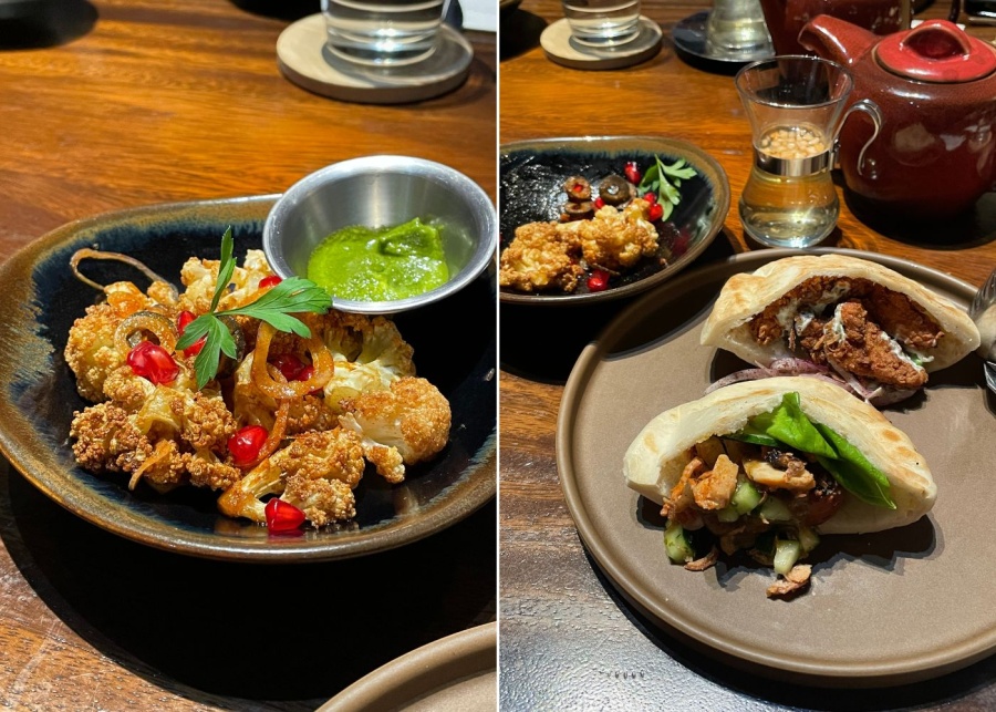 Best Central Business District food spots in Singapore - The Prince fried cauliflower and kebabs