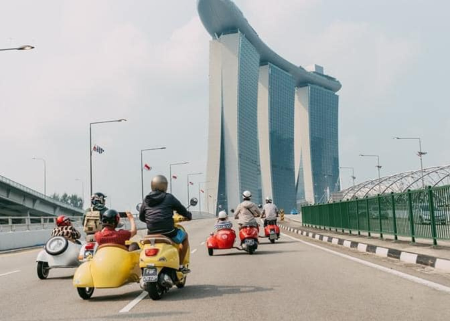 date ideas singapore | sidecars vespa tour