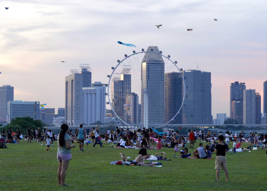 marina barrage - free things to do in singapore