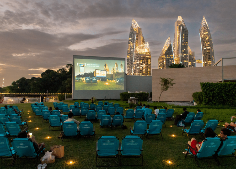 somerset nightflix - free things to do in singapore