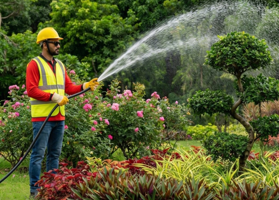 Best gardening and landscaping services in Singapore - Hue Landscape garden maintenance