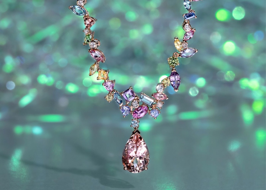 Gemstone jewellery anniversary