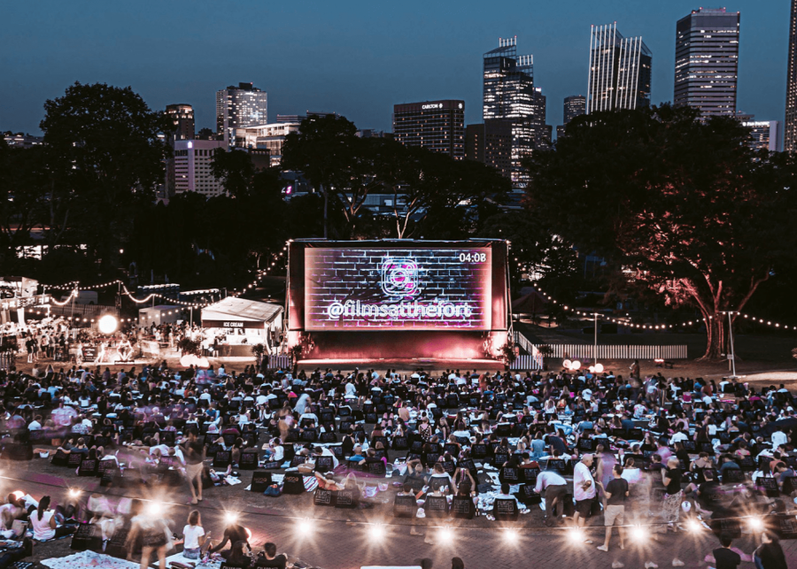 films at the fort - things to do in august in singapore
