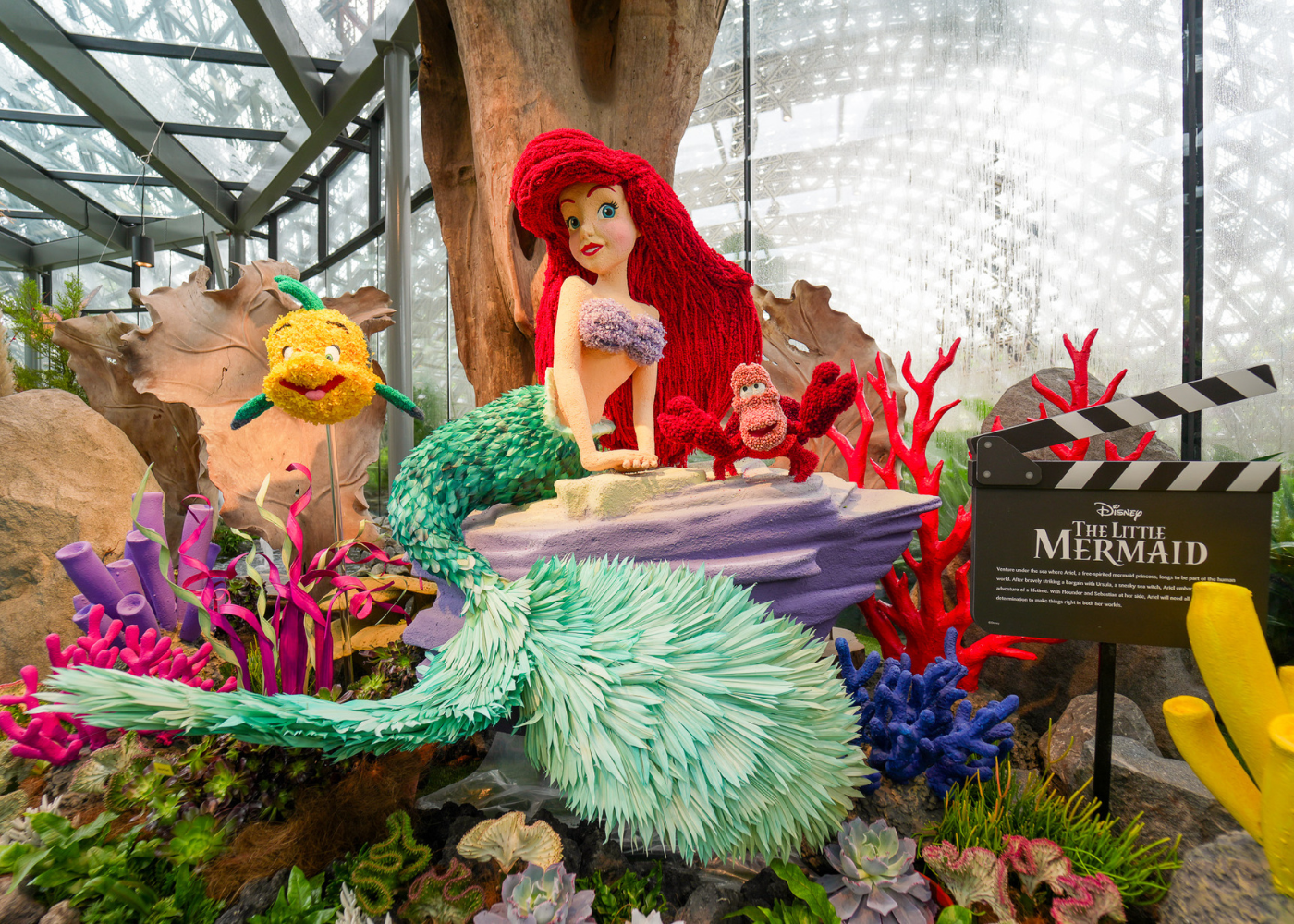 new attractions singapore | ariel disney gardens by the bay