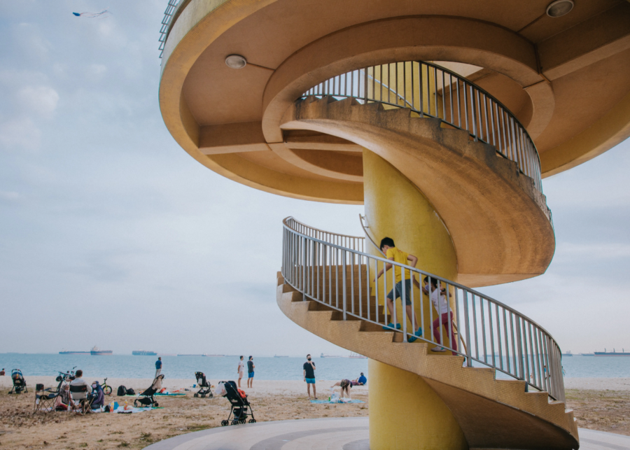 amber beacon tower at east coast park - haunted places in singapore