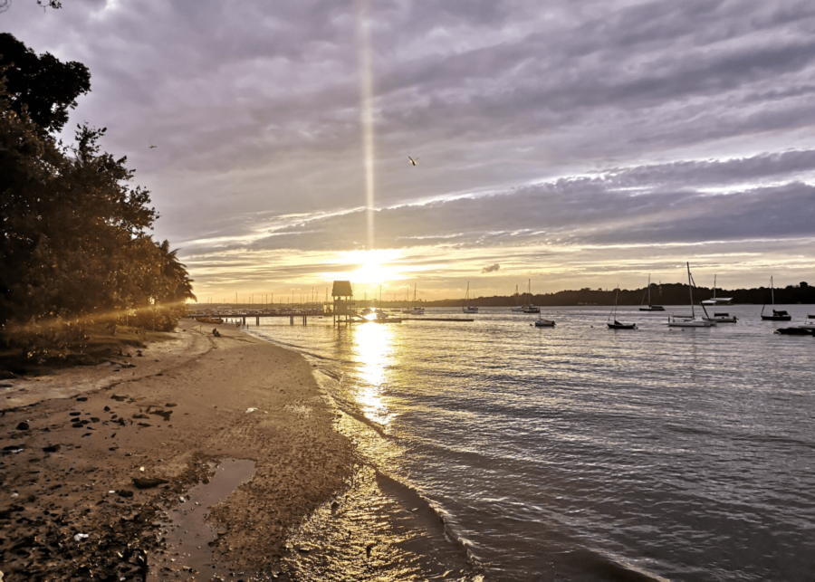 changi beach - haunted places in singapore