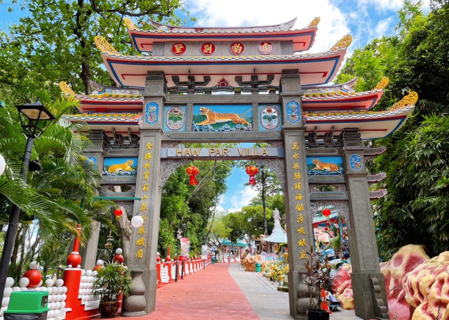 haw par villa - haunted places in singapore