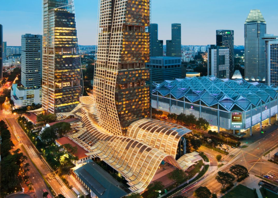 jw marriott hotel singapore south beach - where to watch f1 in singapore