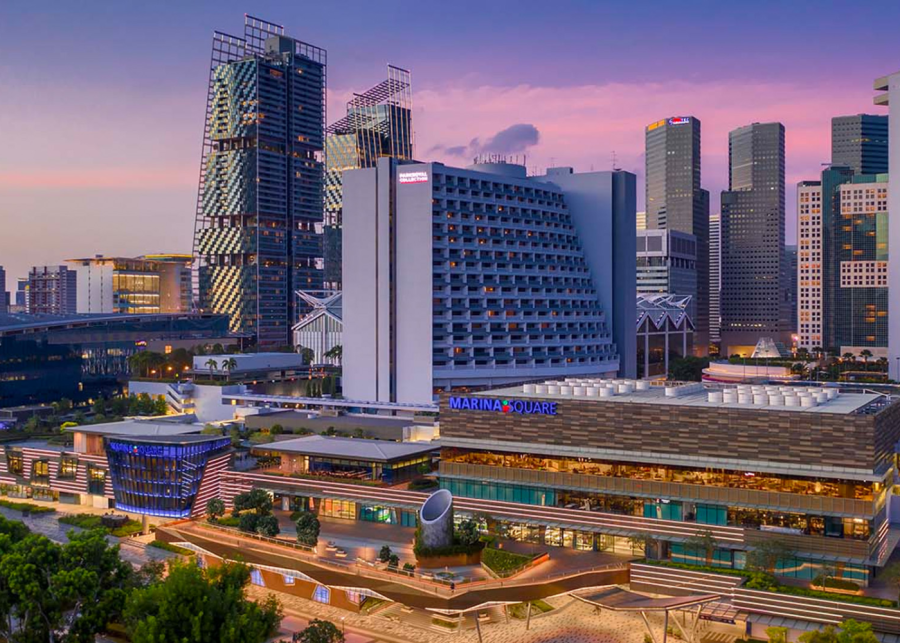 marina square - where to watch f1 in singapore