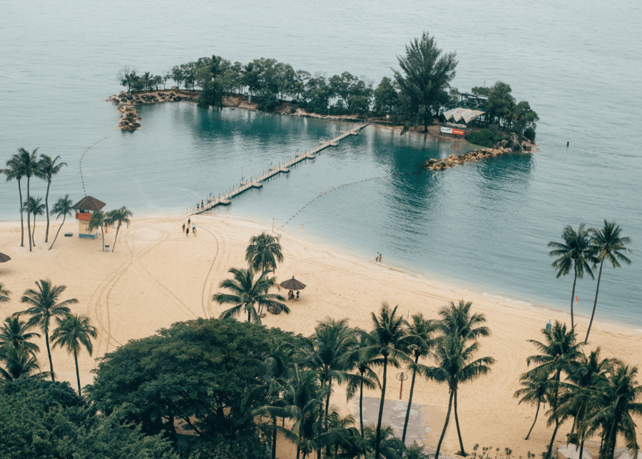 sentosa island - haunted places in singapore