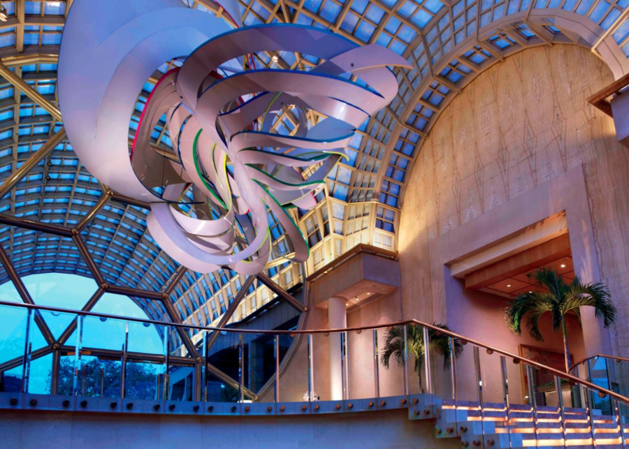 the ritz carlton millenia singapore - where to watch f1 in singapore