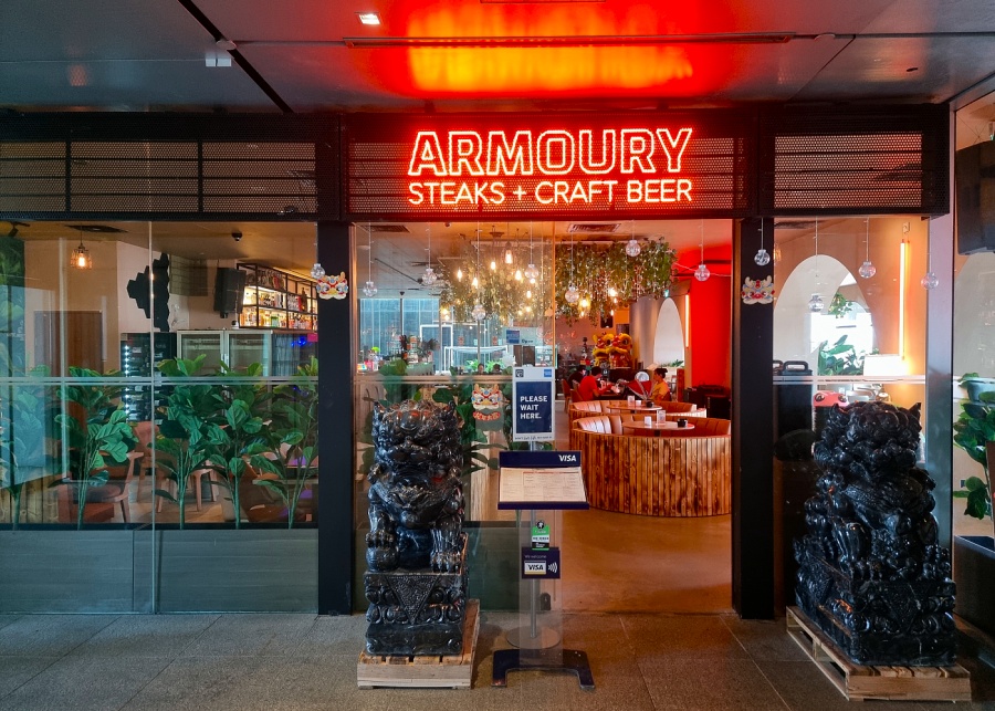 Best burgers in Singapore | Armoury Steaks & Craft Beer