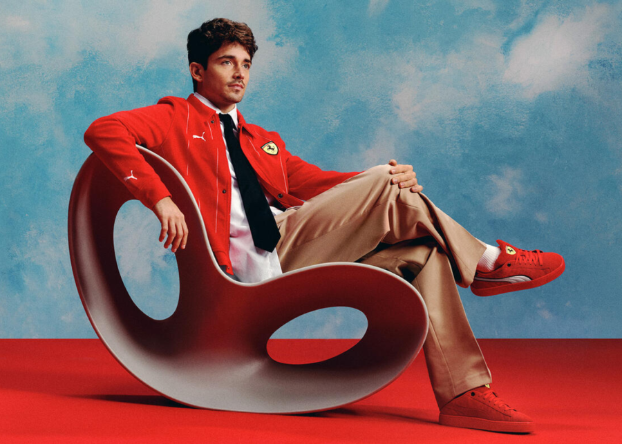 charles leclerc at puma singapore - f1 drivers in singapore