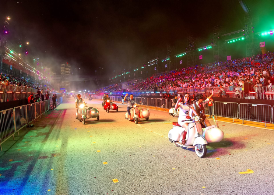 gpss night race party tours singapore sidecars - f1 formula 1 singapore grand prix