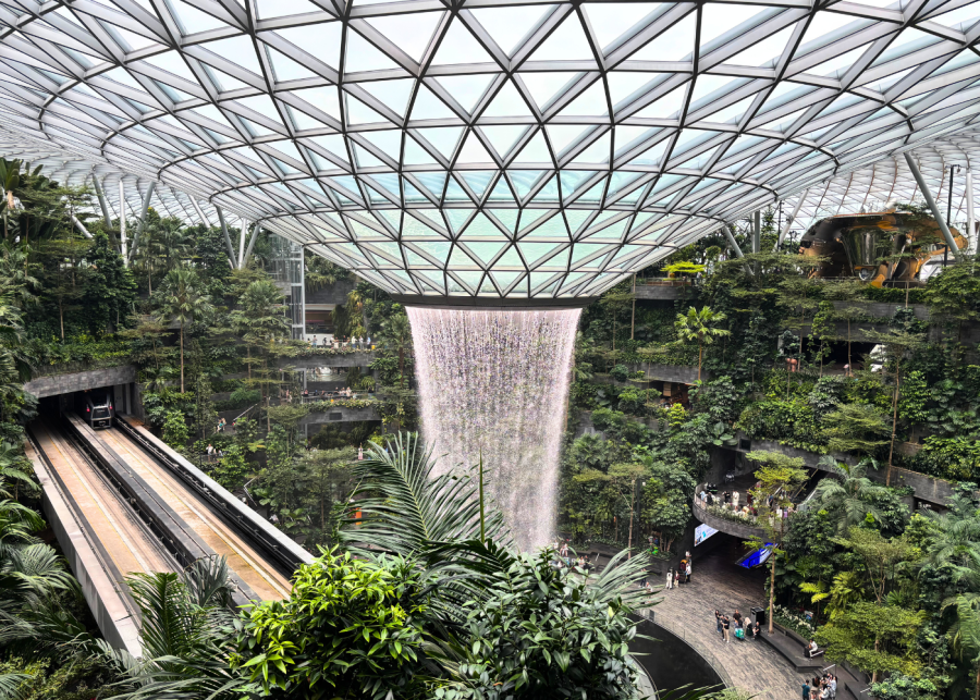 jewel rain vortex - jewel changi airport