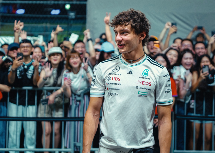 kimi antonelli - f1 singapore news highlights 2025