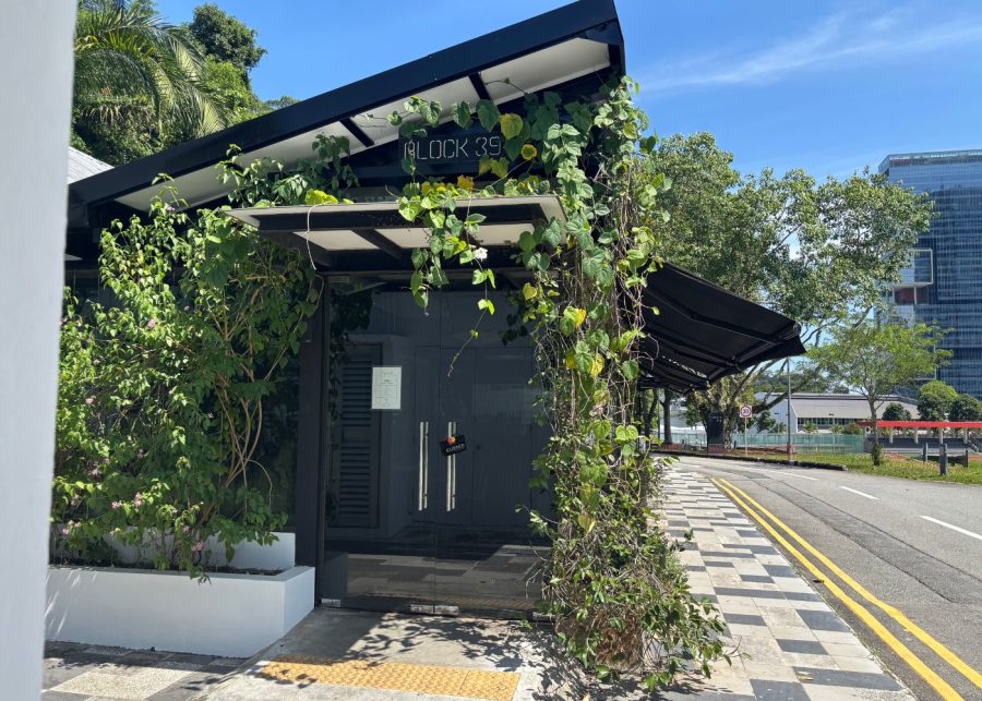 the naked finn - gillman barracks singapore