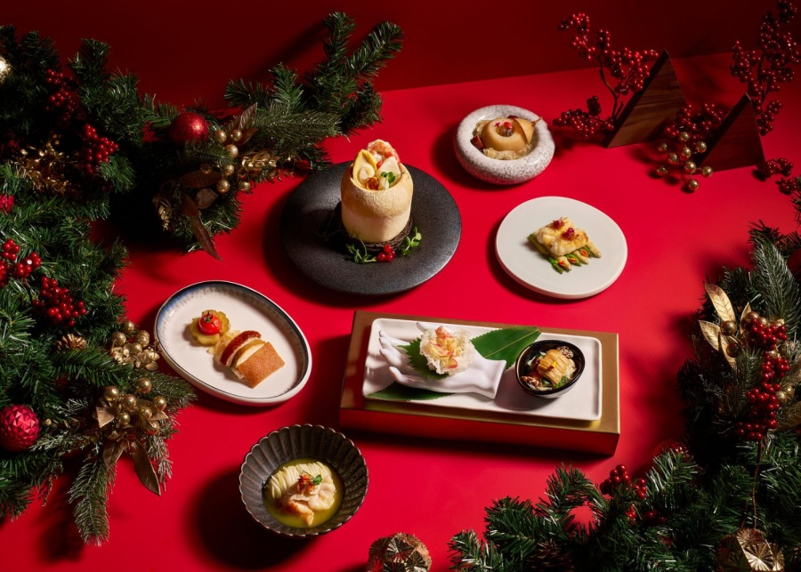 Pan Pacific Singapore Christmas 2024 | hai tien lo restaurant