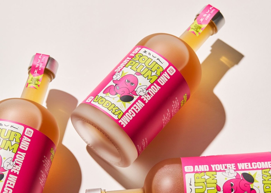 christmas gift idea zouk sour plum vodka