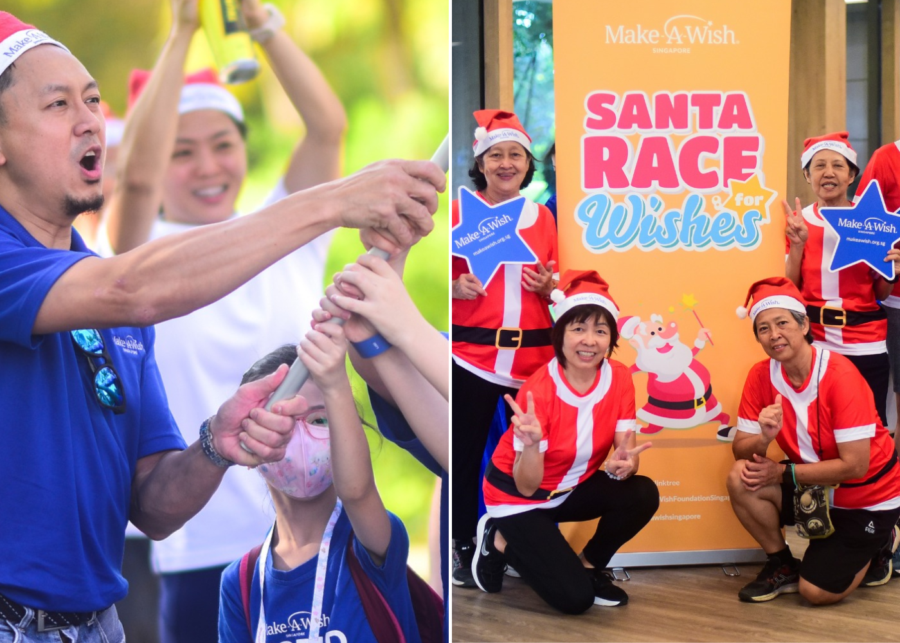 Make-a-Wish Singapore's Santa Race for Wishes | Volunteer in Singapore for Christmas