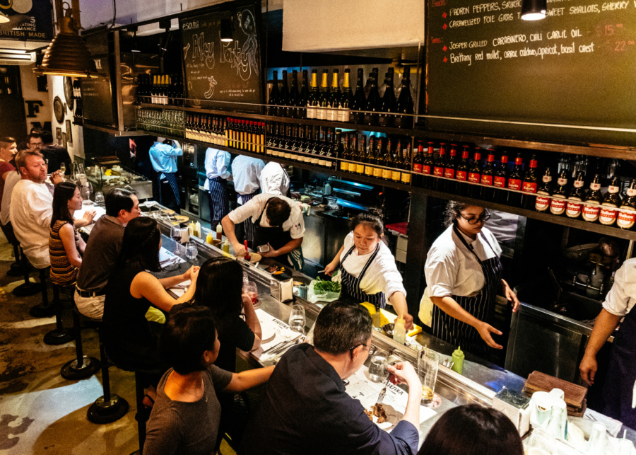 Esquina's interior | Best Spanish restaurants in Singapore