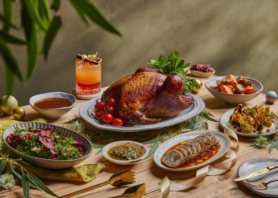 Best Christmas food delivery in Singapore 2025 - Yara Christmas delivery spread