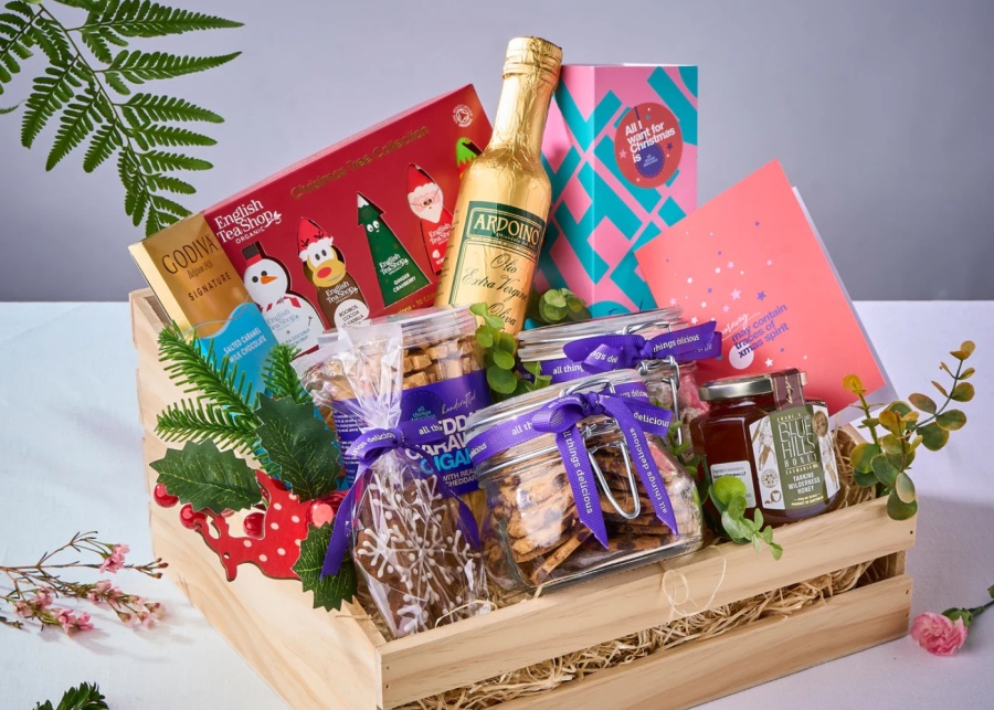 Best Christmas hampers in Singapore 2025 - All Things Delicious Ho Ho Ho Hearty Christmas Hamper X-large