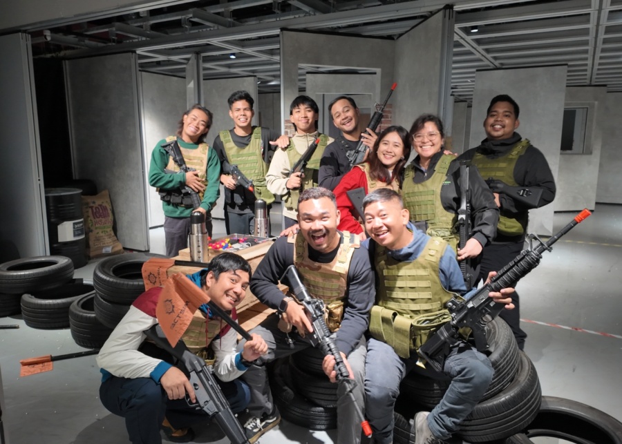 Best team bonding activities in Singapore - TactSim at HomeTeamNS airsoft match