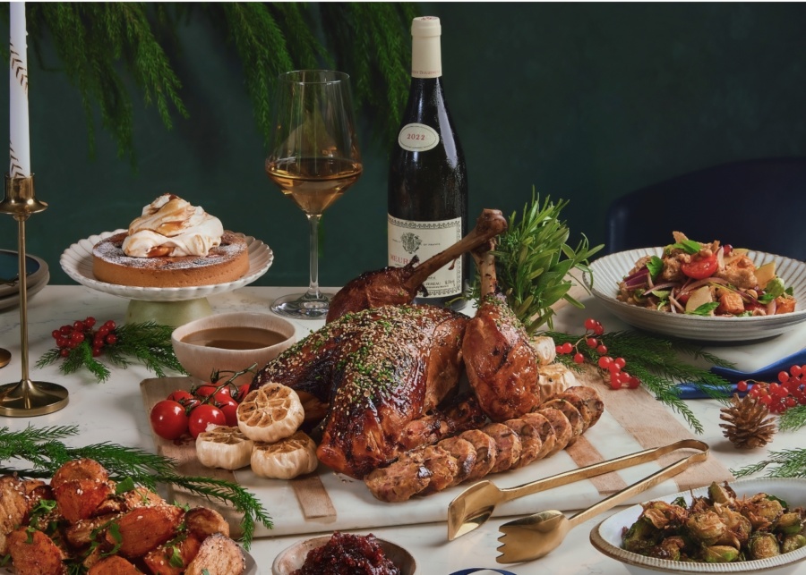 Best turkey in Singapore - Meadesmoore Christmas Delivery - Maple & Mustard Roasted Turkey Crown