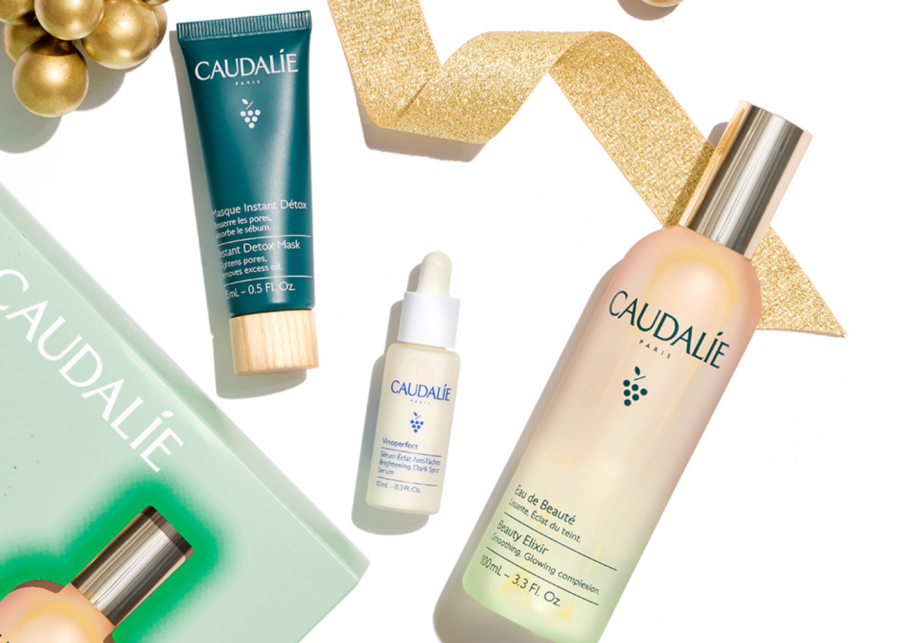 Caudalie Prep & Glow Bestsellers Trio (Holiday Limited Edition) christmas beauty gifts singapore