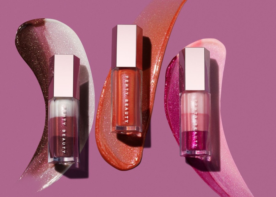 Fenty Beauty Glossy Posse VIII 3-Piece Lip Luminizer Set-christmas-beauty-gifts-singapore