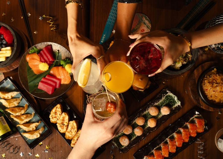 New year’s eve dinners Singapore | Pullman Hill Street Moga