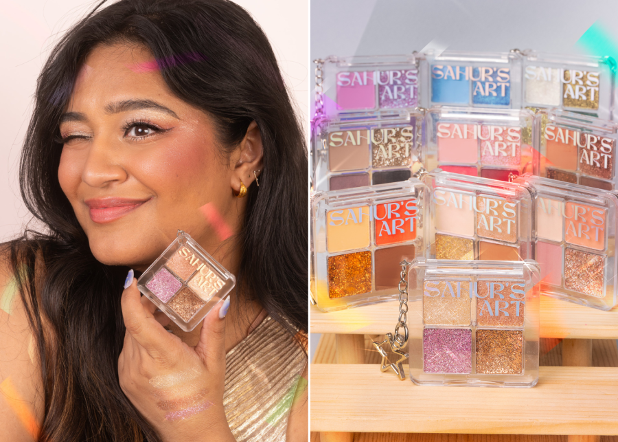 Sahur’s Art Bytesize Keyring Palette christmas beauty gifts singapore