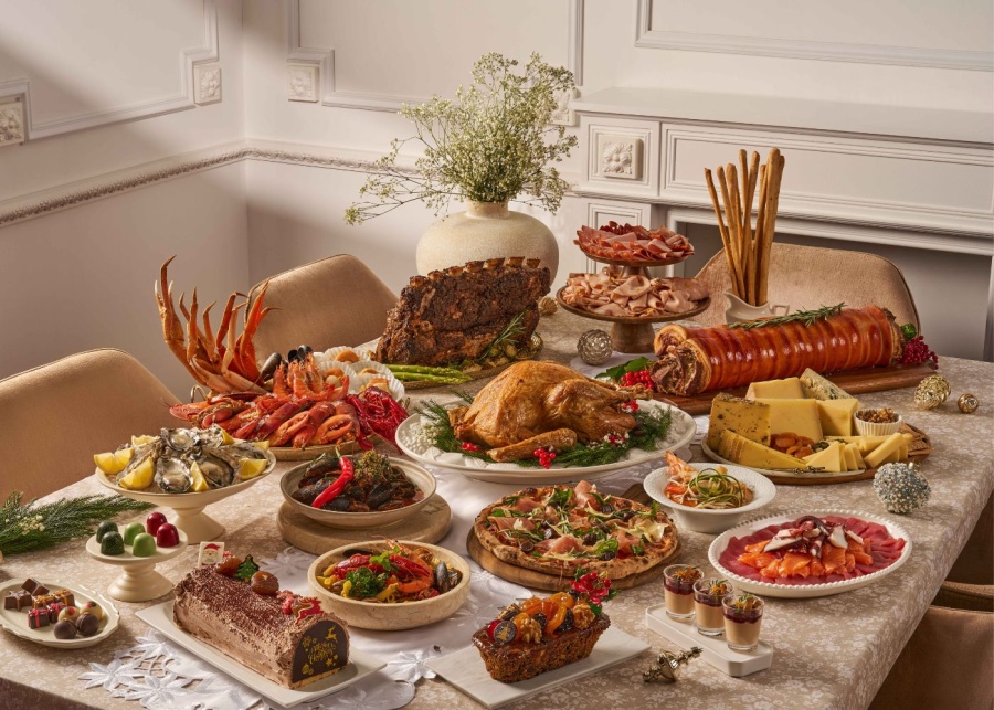 intercontinental christmas menu