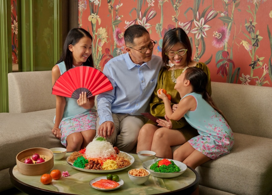 Best CNY 2026 reunion dinners - 5 ON 25 Andaz Singapore - Family reunion over dinner
