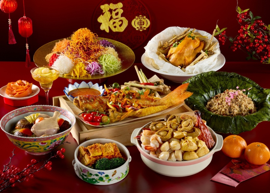 Best CNY reunion dinners in Singapore - Paradox Singapore 8-course banquet menu