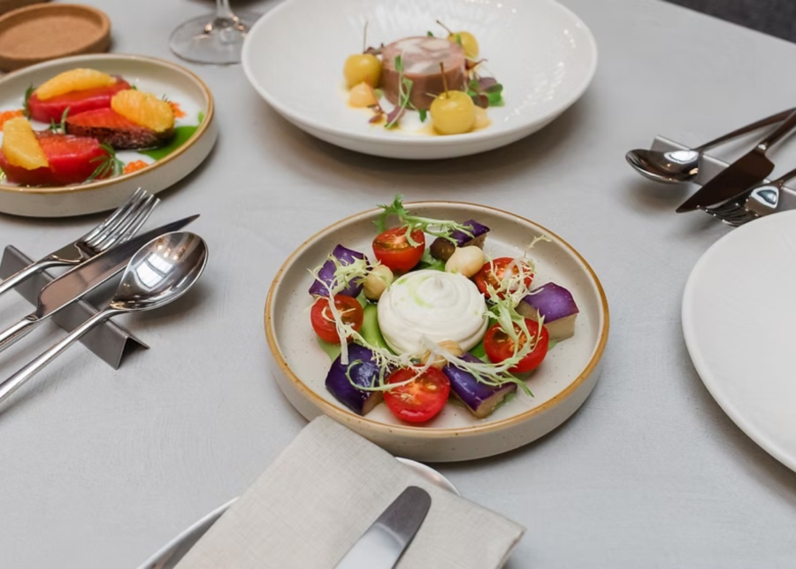 Best French restaurants in Singapore - Encore by Rhubard starters