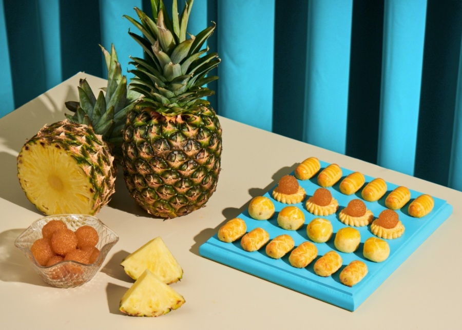 Unique CNY goodies - Ding Bakery pineapple tart variations