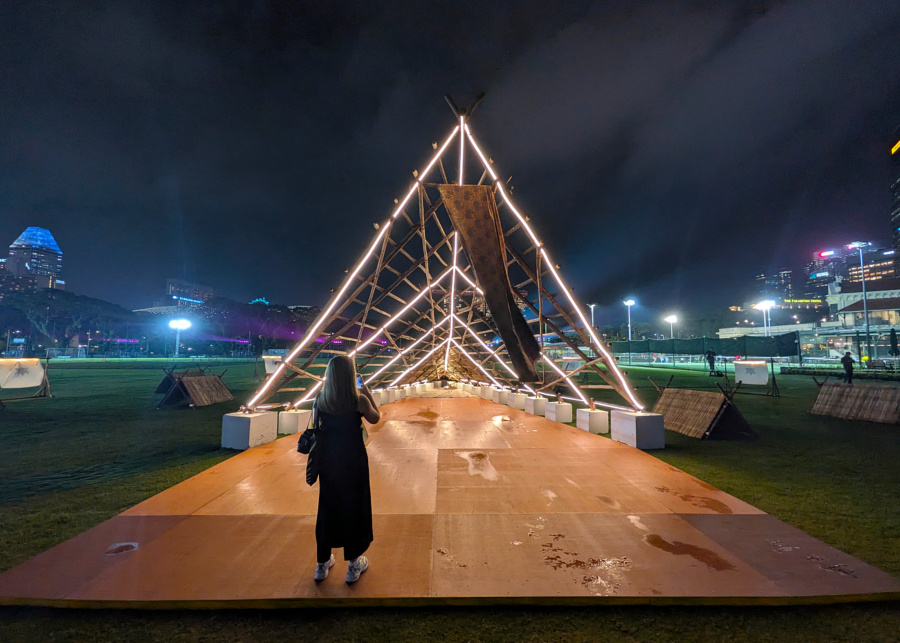 Rumah Laut at the Padang | Light to Night 2026 Singapore
