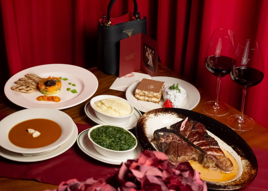 valentines day dinner 2026 singapore | wolfgang steakhouse food