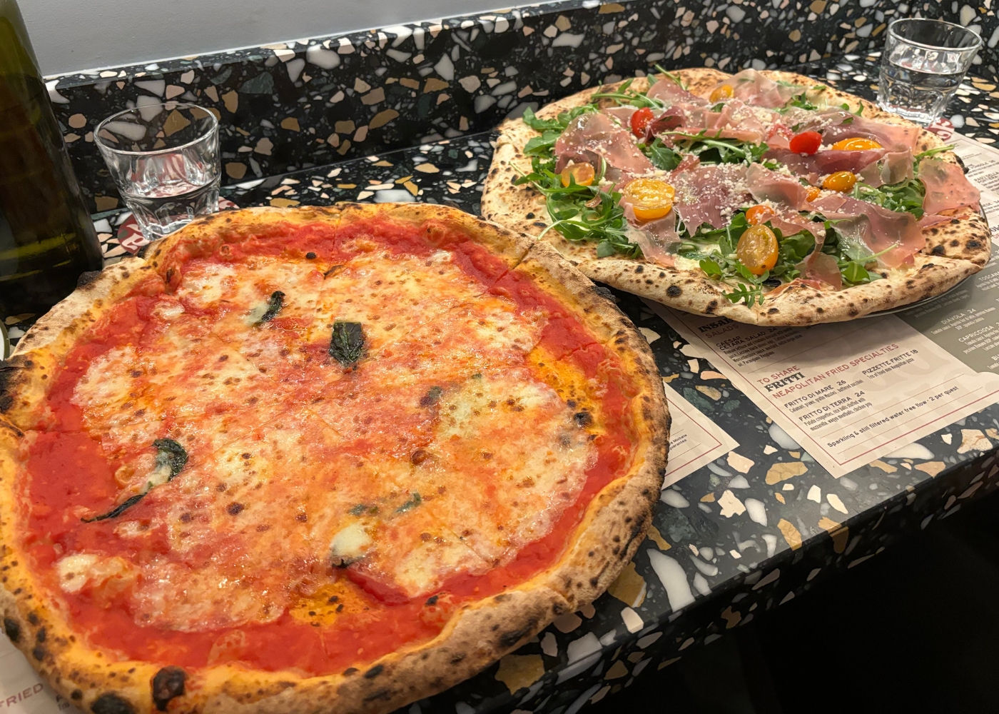 L'antica Pizzeria Da Michele woodfired pizzas