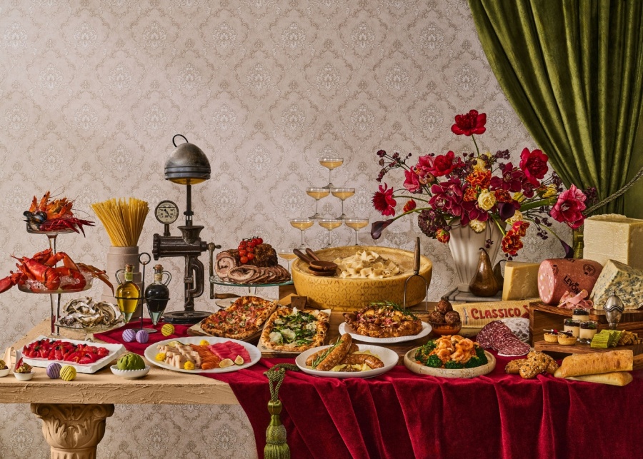 Best Italian restaurants in Singapore - Luce at InterContinental Singapore food spread