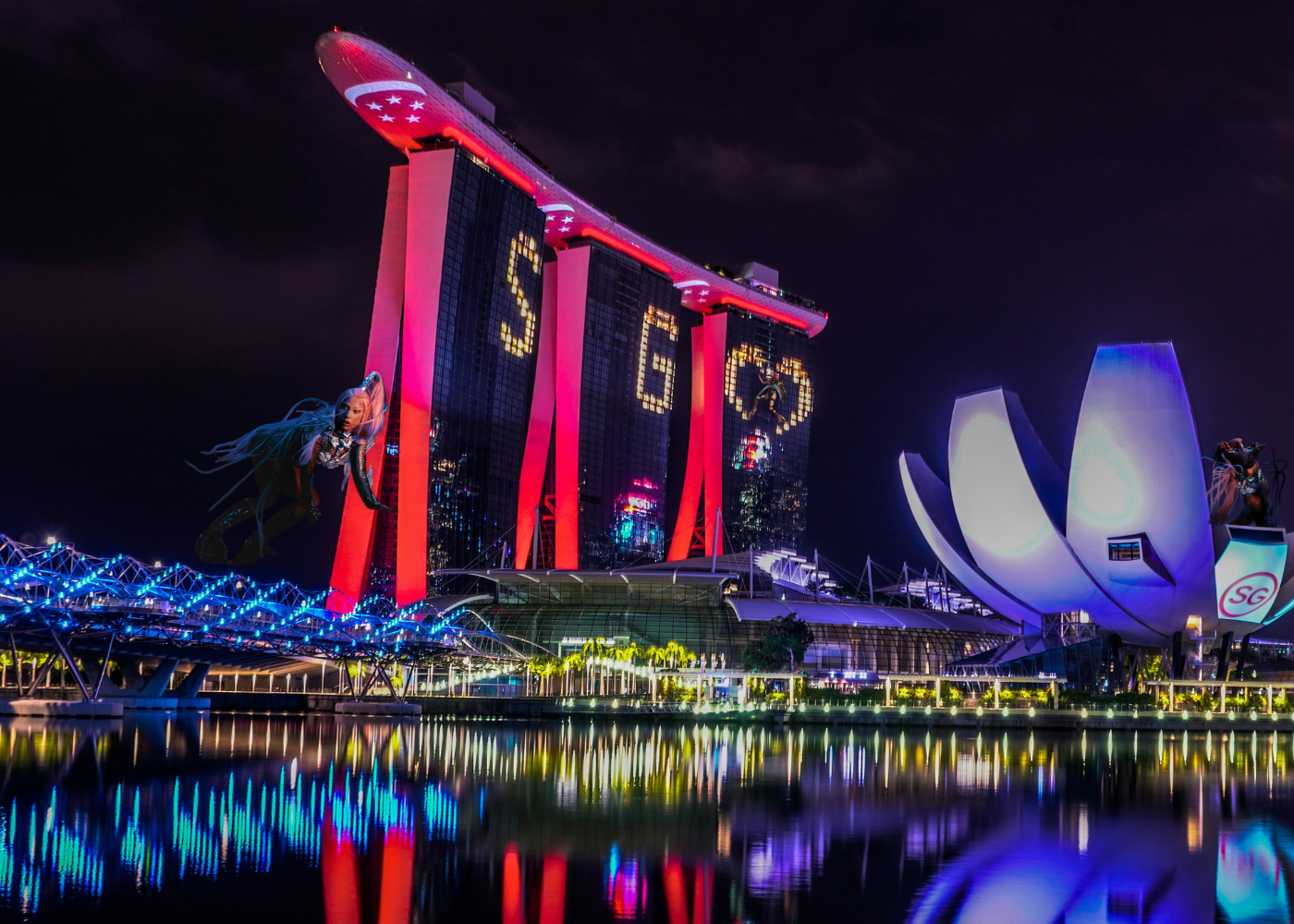 Mother Monster at Marina Bay Sands | Lady Gaga in Singapore