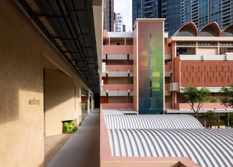 Corridor shot at New Bahru