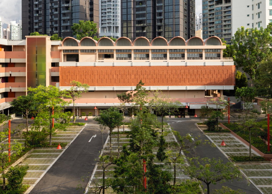 New Bahru's facade