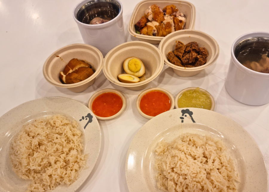 Sam Leong St Chicken Rice's food spread | Supper spots Singapore