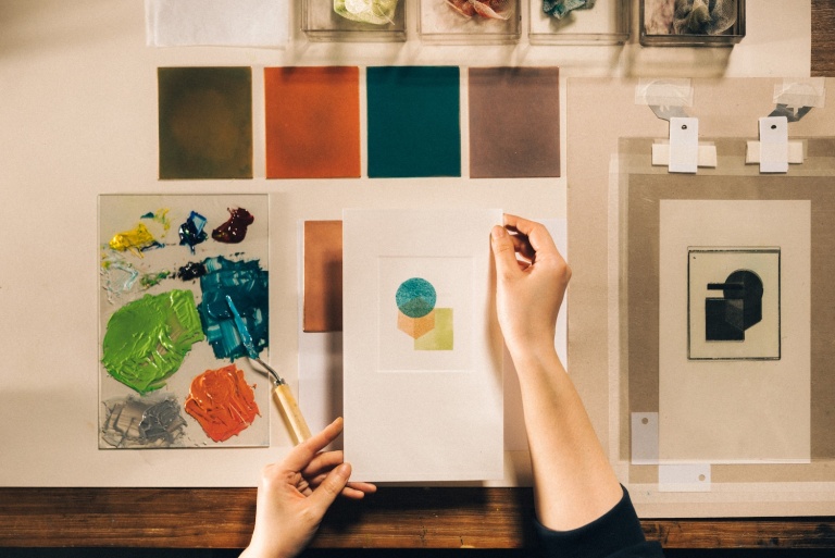 Aquatint Workshop | Etched Layers | Honeycombers