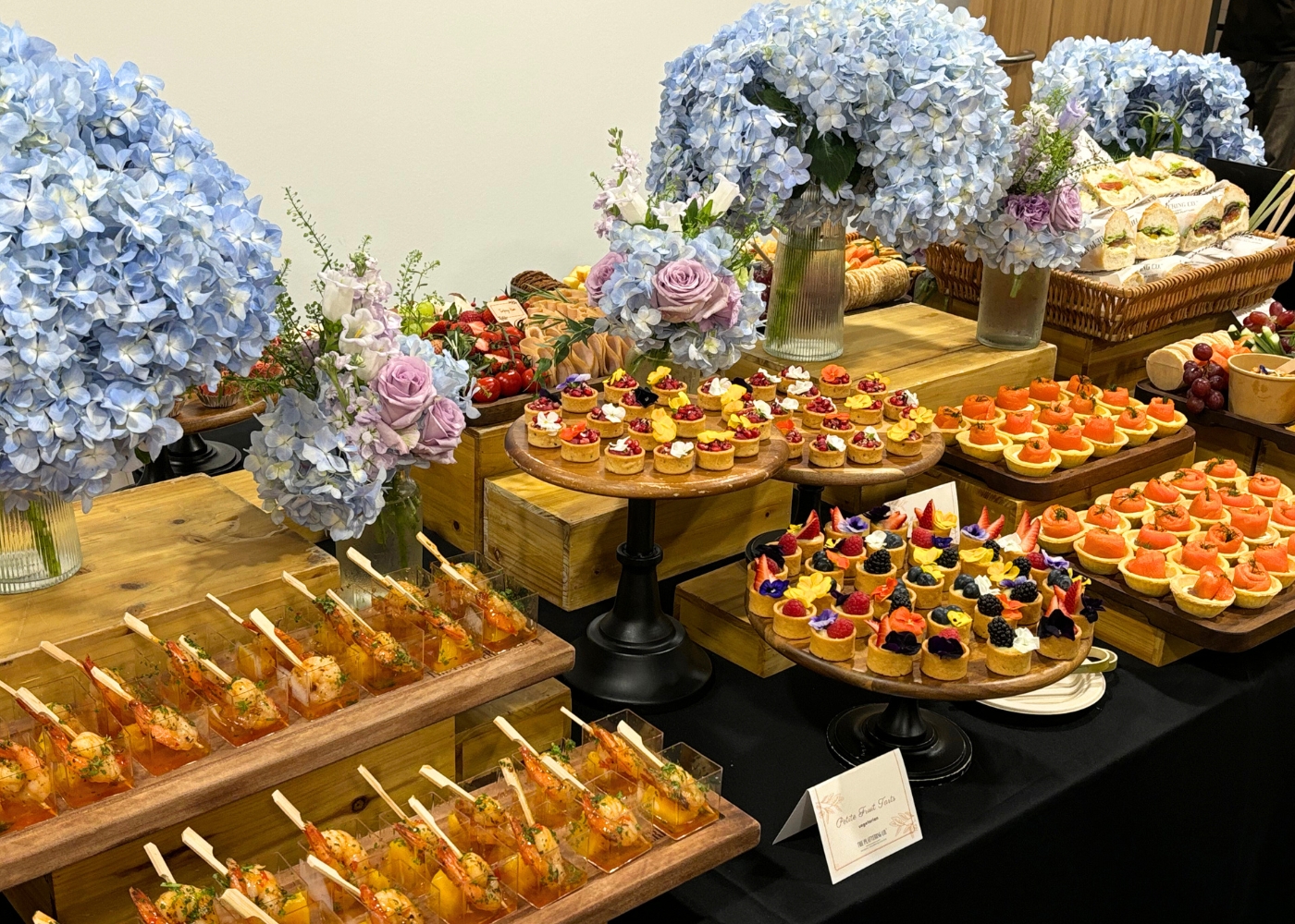 Best canapes catering in Singapore - The Plattering Co spread
