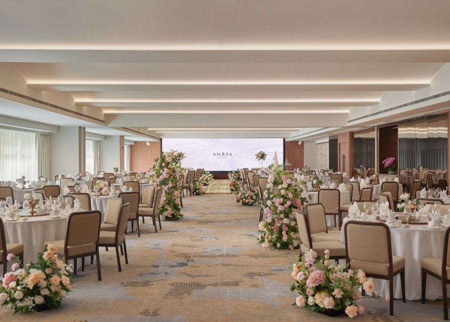 Best wedding venues in Singapore - Amara Singapore ballroom daytime