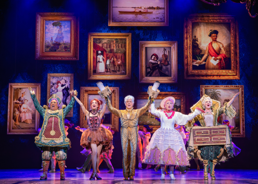 beauty and the beast singapore musical review enchanted castle characters